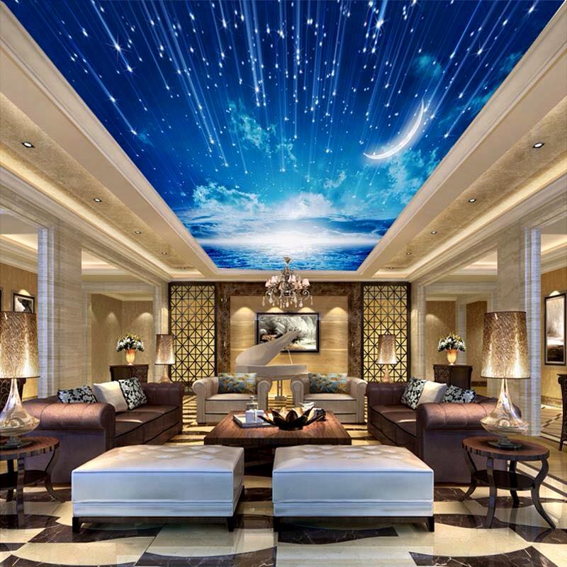 Gaziemir alçıpan asma tavan – 3d gergi örneği